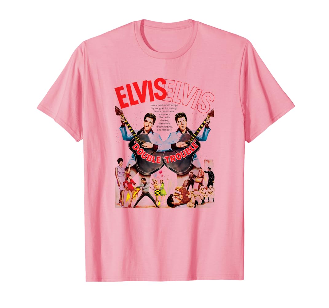 トップス Elvis Presley design poly shirt Elvis Presley design poly shirt
